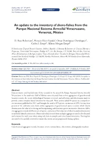 ﻿An Update to the Inventory of Shore-Fishes from the Parque