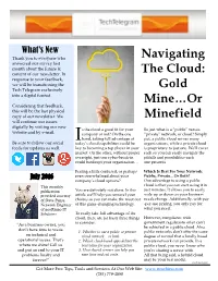 Navigating the Cloud: Gold Mine…