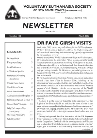 Newsletter Issn 0813-5614
