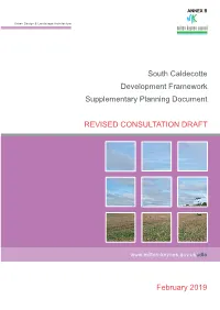 South Caldecotte Development Framework AMENDED DD 120319 Low Res.Indd