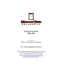 System Fact Book 2006-2007