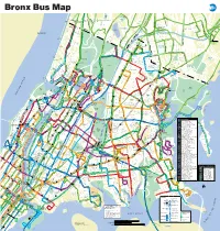 Bronx Bus Map October 2018