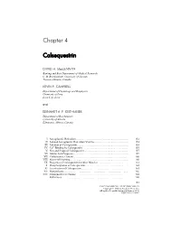Chapter 4 Calsequestrin