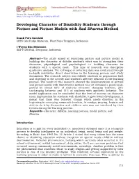 Developing Character of Disability Students Through Picture and Picture Models with Sad Dharma Method