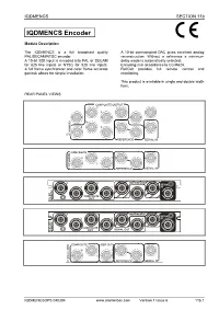 IQDMENCS Encoder C