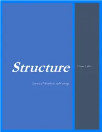 Journal of Metaphysics and Ontology