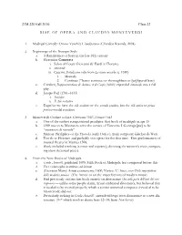 Lecture 22 Outline