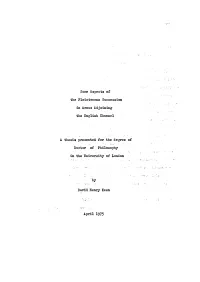 Some Aspects of the Pleistocene Succession in Areas Adjoining The