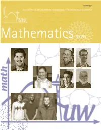 2011 Mathematics Newsletter
