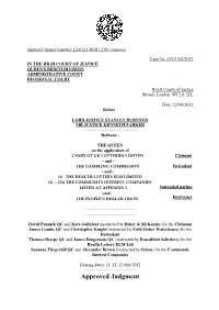 Camelot Judgment
