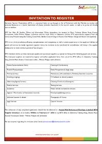 Invitation to Register