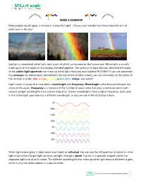Make a Rainbow