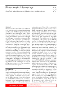 Phylogenetic Microarrays
