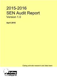 2015-2016 SEN Audit Report Version 1.0
