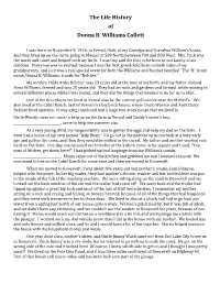 Donna B. Collett History, 2002