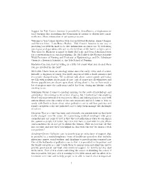 Support for Yale Cancer Answers Is Provided by Astrazeneca, a Biopharmaceu- Tical Business That Is Pushing the Boundaries of Science to Deliver New Cancer Medicines