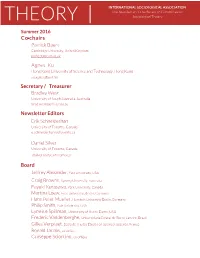THEORY Sociological Theory