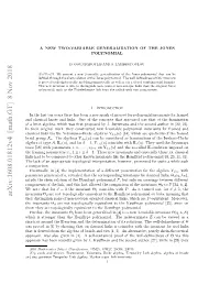 Arxiv:1608.01812V4 [Math.GT] 8 Nov 2018 Hc Ssrne Hntehmytplnma.Teindeterm the Polynomial