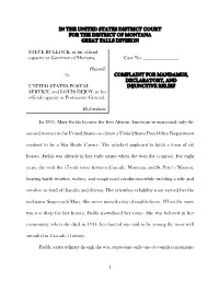Plaintiff, Defendants