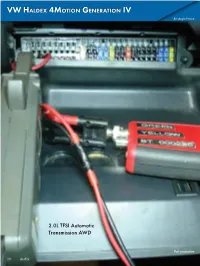 VW Haldex 4Motion Generation IV