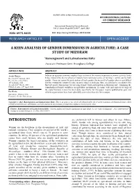 A Keen Analysis of Gender Dim Study of Introduction Lysis