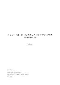 R E V I T a L I Z I N G N Y G Å R D F a C T O