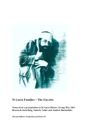 St Lucia Families – the Guyatts