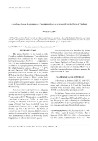 INTRODUCTION the Genus Bauhinia L. Is Placed in Tribe