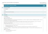 Capital Team | Commercial Business Development Summary Appendix 1 CPG: 29Th July 2020 ______Scheme Name / Summary Description Value £’000