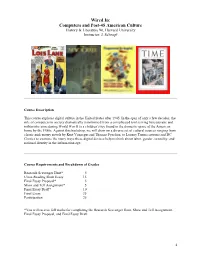 HL90 Prospective Syllabus