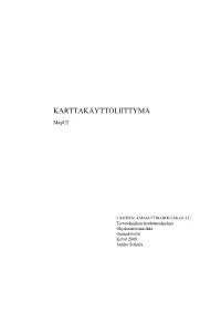 Karttakäyttöliittymä