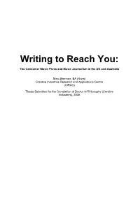 Marc Brennan Thesis