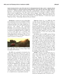 Moon/Mars Science and Exploration in Pressurized Rovers: Early Lessons from Analog Studies at the Haughton-Mars Project Site, Devon Island, High Arctic