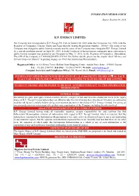 Information Memorandum