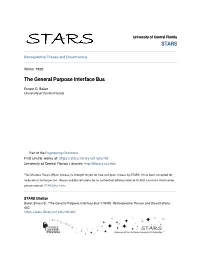 The General Purpose Interface Bus