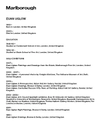 Uglow, Euan CV 08 08 19