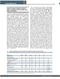 Case Reports