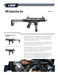 PMX Submachine Gun