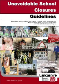 Unavoidable Closures Via the Schools Portal