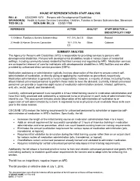 CS/CS/HB 1373 Persons with Developmental Disabilities
