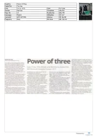 Power of Three