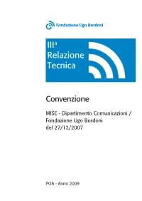 Attività FUB 2009