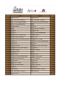 Event Schedule