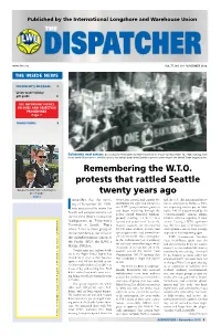 Remembering the W.T.O. Protests That Rattled Seattle Twenty Years
