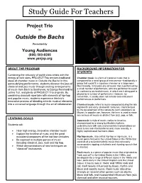 Study Guide for Teachers