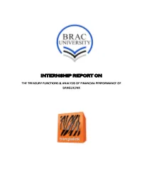 Internship Report On