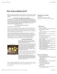 How Does a Battery Work? 3/14/20, 10�04 AM