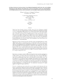 Interactions of Patagonian Toothfish Fisheries With
