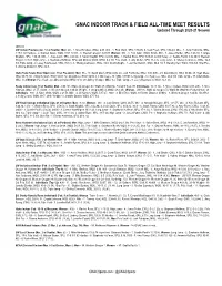 ITF All-Time Meet Results
