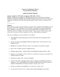 University of Oklahoma Libraries Western History Collections